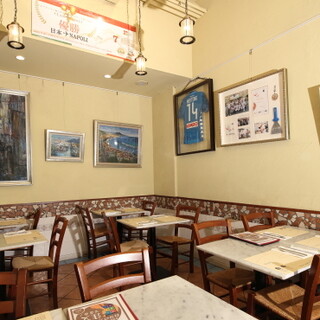 イタリア旅気分を味わえるピッツェリアで素敵なひと時を