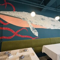 Ristorante CROSS 47 - 壁一面の   なんかワクワクです！