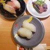 大漁亭 - 料理写真:地魚３貫、アジ、いか