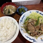 幸楽 - 生姜焼き定食