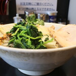 麺酒房 龍安 - 黒醤油ラーメン（大盛）