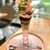 ミュゼカラト - 料理写真:桜と抹茶、小豆のアンサンブルパフェ（ドリンクセット）2640円