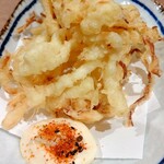 めし道楽 - サキイカ天ぷら