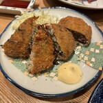 炉ばた焼 せのび - マグロメンチカツ