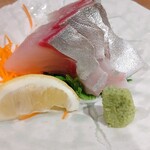 めし道楽 - 縞鯵刺身