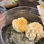 珍味堂 - ぶりの卵❤️鶏ミンチを固めてつぶつぶ食感にしたような感じ笑