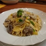 Ristorante Martello - サマーポルチーニ・フィットツィーネ。クリームバージョン♪