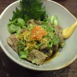 炎心 - 牛すじﾎﾟﾝ酢