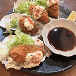 カキもビールも生がスキ - 