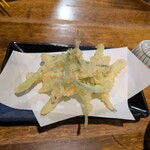 なんくる食堂 - 島らっきょうの天ぷら