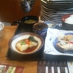 藍屋 - 銀鱈西京焼と揚出