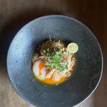 ジャパニーズまぜ麺 マルタ - すだち醤油出汁まぜ麺