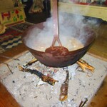 東の里 百円食堂 - 温もるーー。