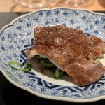 京 静華 - 青椒肉絲…近江牛サーロイン