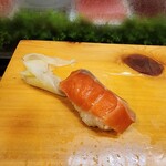 小政鮨 - 握り  サーモン