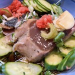 味処あさみ - かつおたたき近影