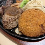 どんさん亭 足利店 - メンチ近影