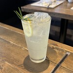 folk burgers&beers - 自家製レモンスカッシュ（ドリンクセットC）…税込250円