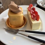 パティスリー・パリセヴェイユ - バババナーヌとシヴェルニー。