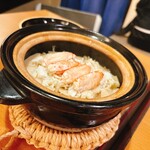 さくら京屋 - 毛蟹と竹の子 土鍋ご飯