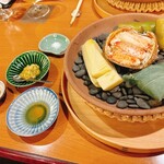 さくら京屋 - 春の宝楽 毛蟹だるま 山口虎河豚 京都竹の子 鹿児島空豆