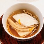 鮨やまか - 鰆の蒸し物