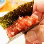 鮨やまか - ねぎとろ巻