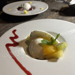 MOKICHI TRATTORIA - 酒粕のアイス