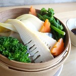 中華ダイニング SCENT - 鰆と筍のセイロ蒸し