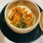 丸喜すし - 桜えびの茶碗蒸し