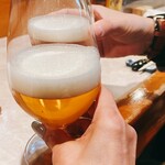 丸喜すし - 乾杯♪(*^^)o∀*∀o(^^*)♪