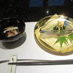 一舞庵 - 普通のコースの突き出し