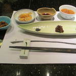 一舞庵 - ステーキ用の薬味