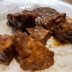 アングル - どんだけ肉塊入ってるんか確かめました