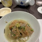 天ぷら新宿つな八 - 鯛茶漬け