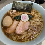 らぁめん 涼虎 - 味玉らぁめん（醤油）