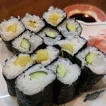 居酒屋 とも - イカきゅう巻＆新子巻