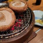 魚や 旬平 - 炭火焼（特大どんこ）