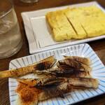 居酒屋 とも - だし巻き玉子＆エイヒレ