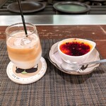 キャラバン - こちらもシェフオススメの佐賀の濃厚牛乳のカフェオレ