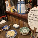 コンペイトウ - ポテサラ絶品です