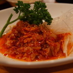 炭焼 金竜山 - チャンジャ 700円　※ちょっと食べちゃいました(笑) 2014.8.1x