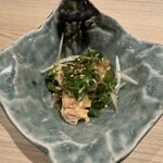 焼鳥 町子 - 食道ポン酢 ※食感が素晴らしい佳肴！また食べたい。