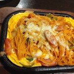 海彦山彦 - スパゲティのオムレツ風。大好きなヤツ！