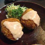 海彦山彦 - クリームコロッケ。最高にうまうまぁ！