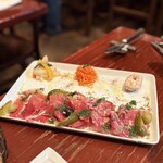 レトノ - イタリア産生ハムの盛り合わせ