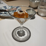 鮨 起承転結 - いくらのカクテル