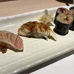 鮨 起承転結 - 最後に、ノドグロ、穴子、まんぼう巻き