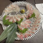 漁師直営 地魚料理 観音丸 - ☆抜群に美味い漁船直送の真鯛、石鯛、スズキの刺し盛り✨