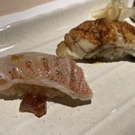 鮨 起承転結 - ノドグロに穴子✨最高です